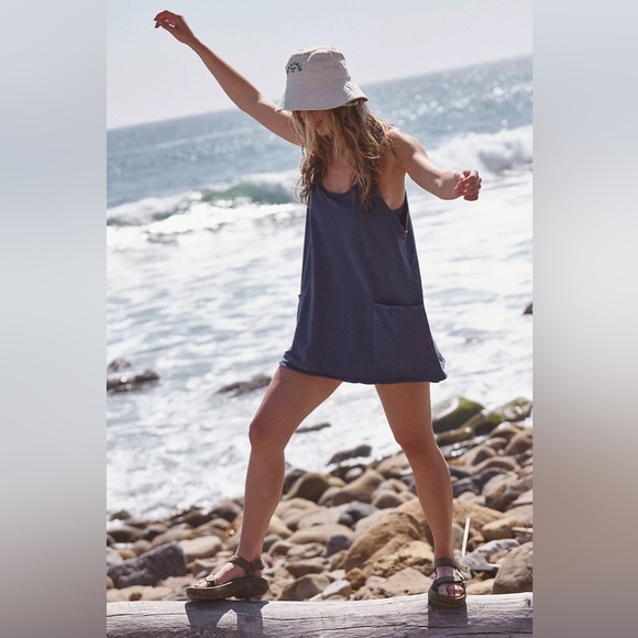 Free People Hot Shot Mini Dress💙 IR - Picture 7 of 16